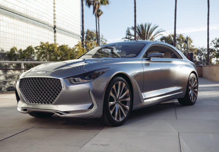HYUNDAI VISION G Cupé en LACMA