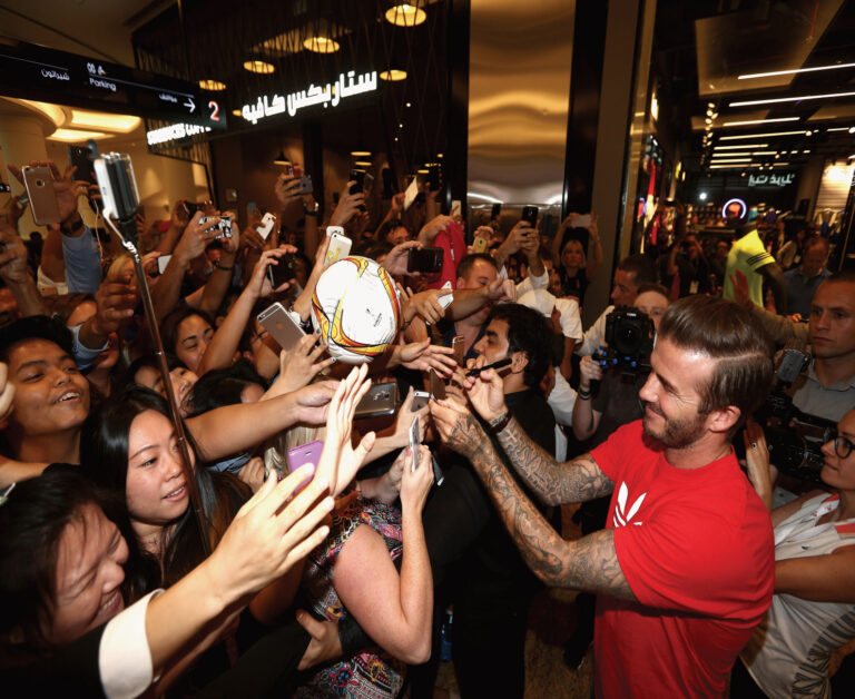 DAVID BECKHAM with ADIDAS