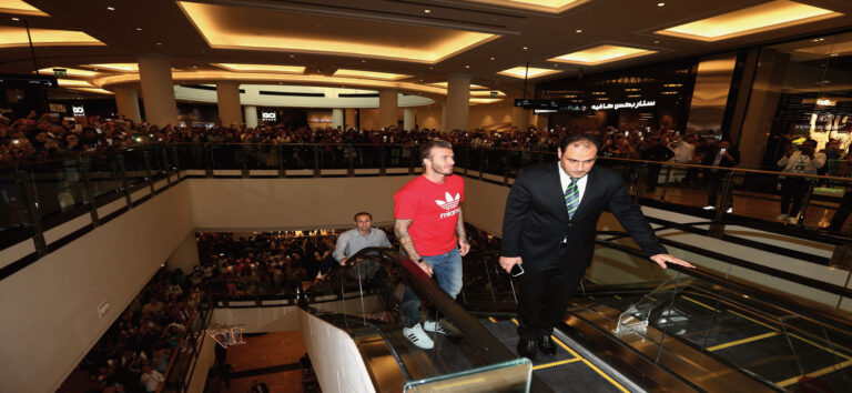 DAVID BECKHAM in DUBAI