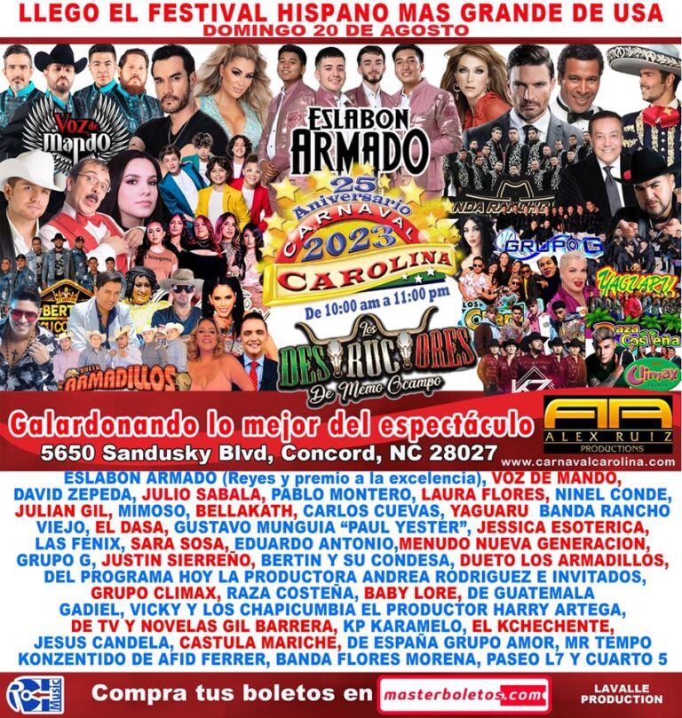 Carnaval Carolina del Norte 2023