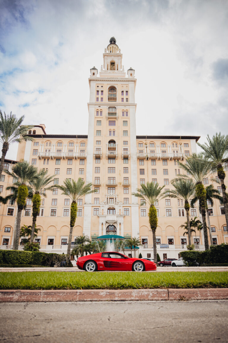 ModaMiami autos exóticos en Biltmore Hotel Coral Gables